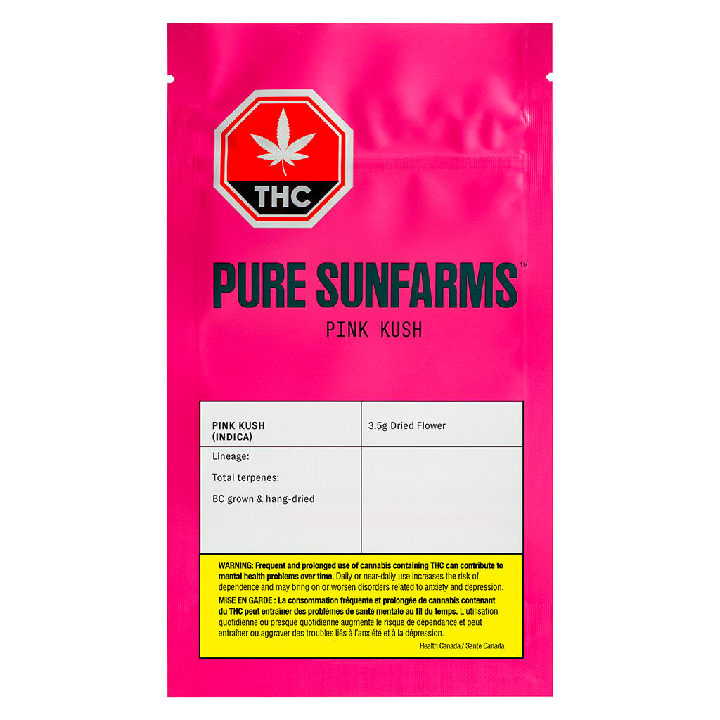 Pure Sunfarms Pink Kush  (3.5g)