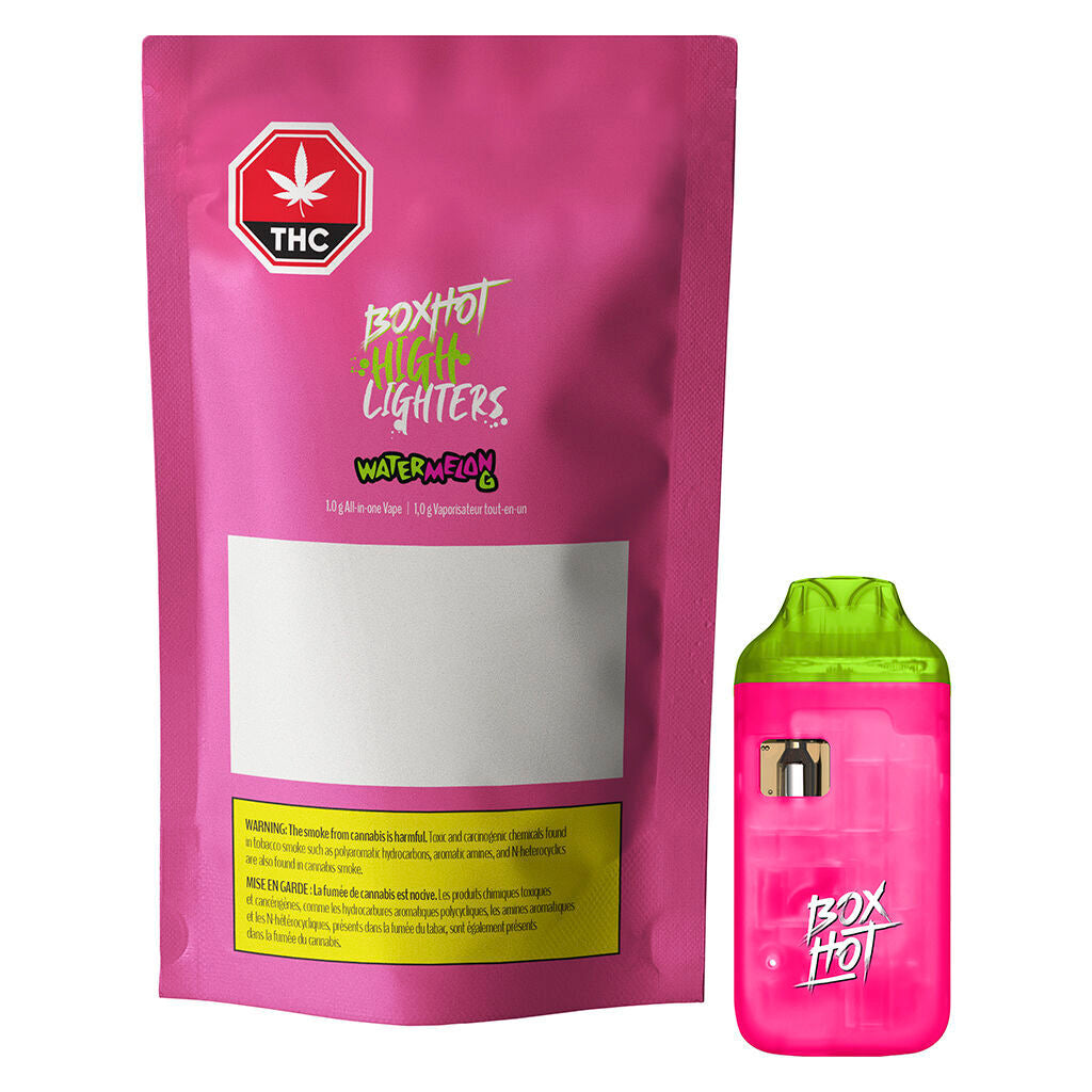 BOXHOT - Watermelon G All-In-One Vape (1g)