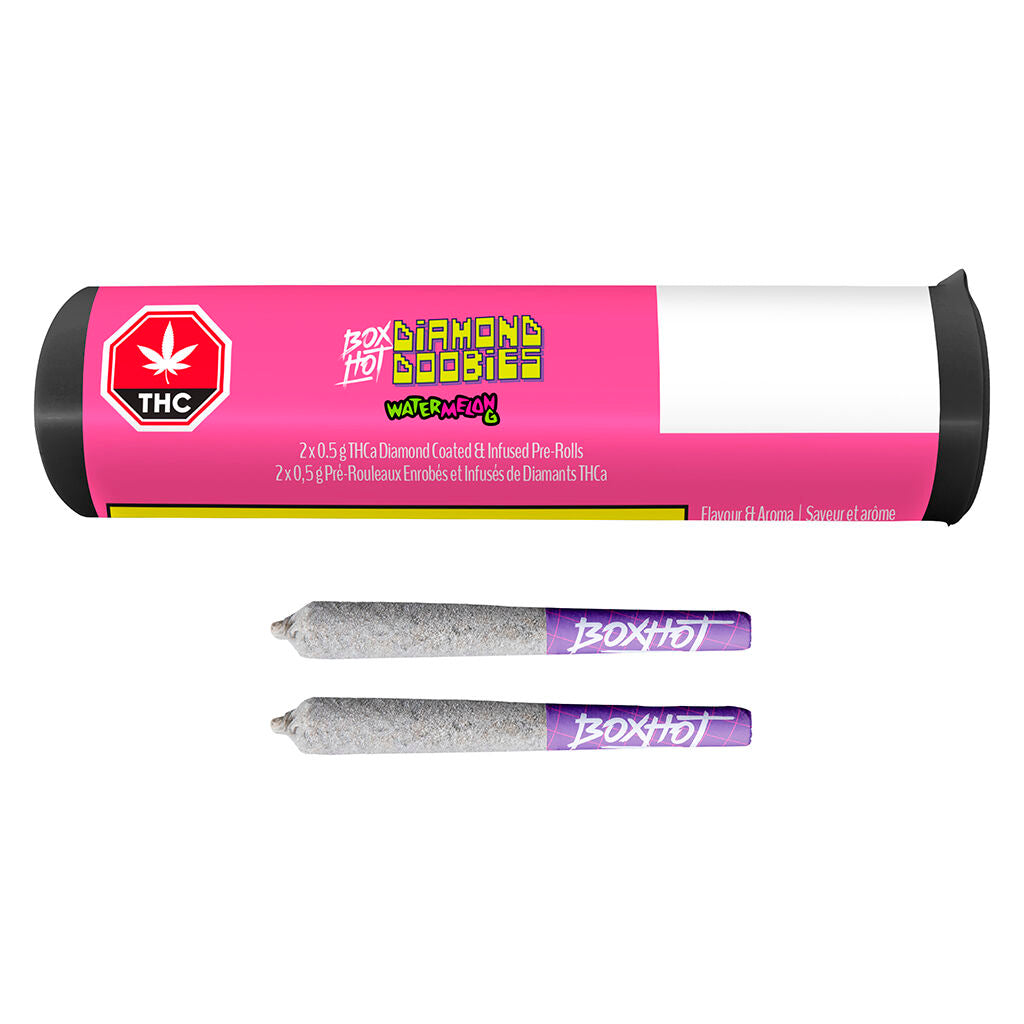 Diamond Doobies - Watermelon G Infused Pre-Roll - 2x0.5g