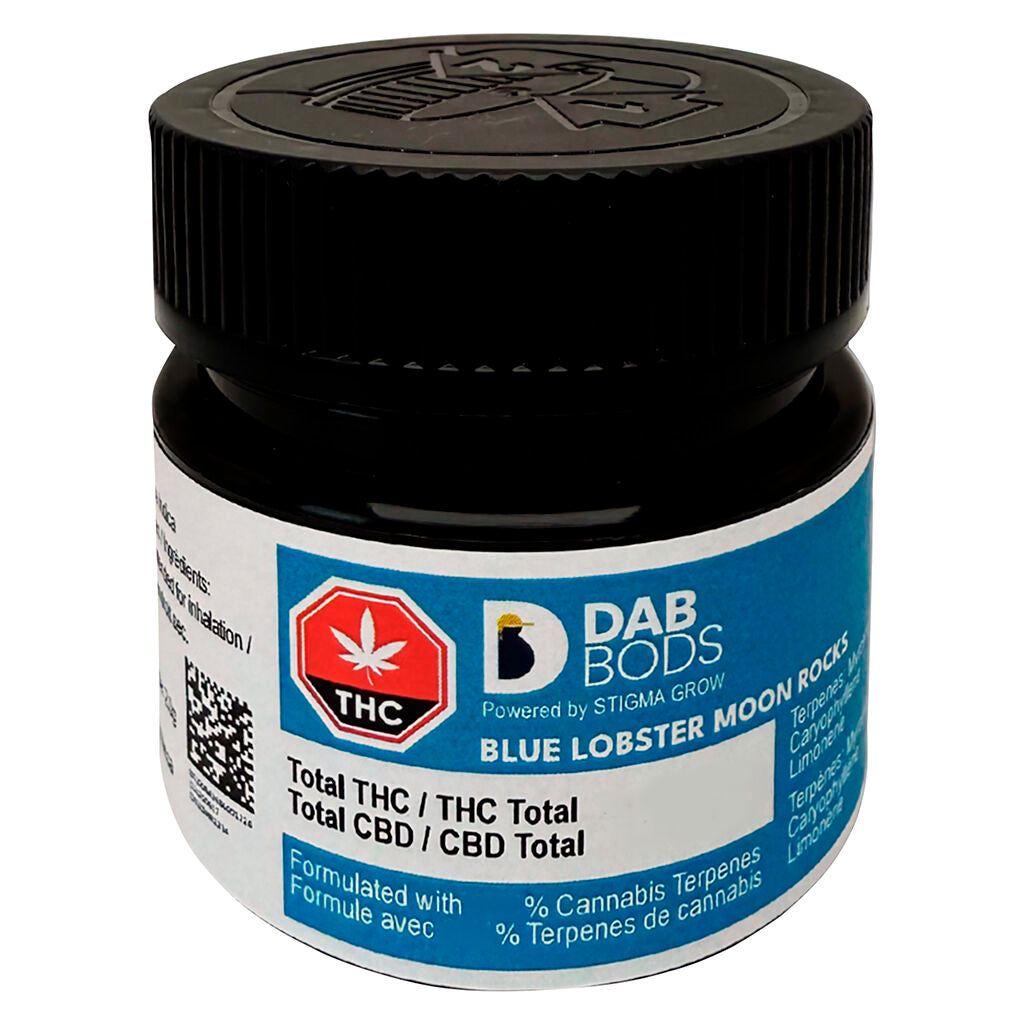 Dab Bods-  Blue Lobster Moon Rocks - 2g