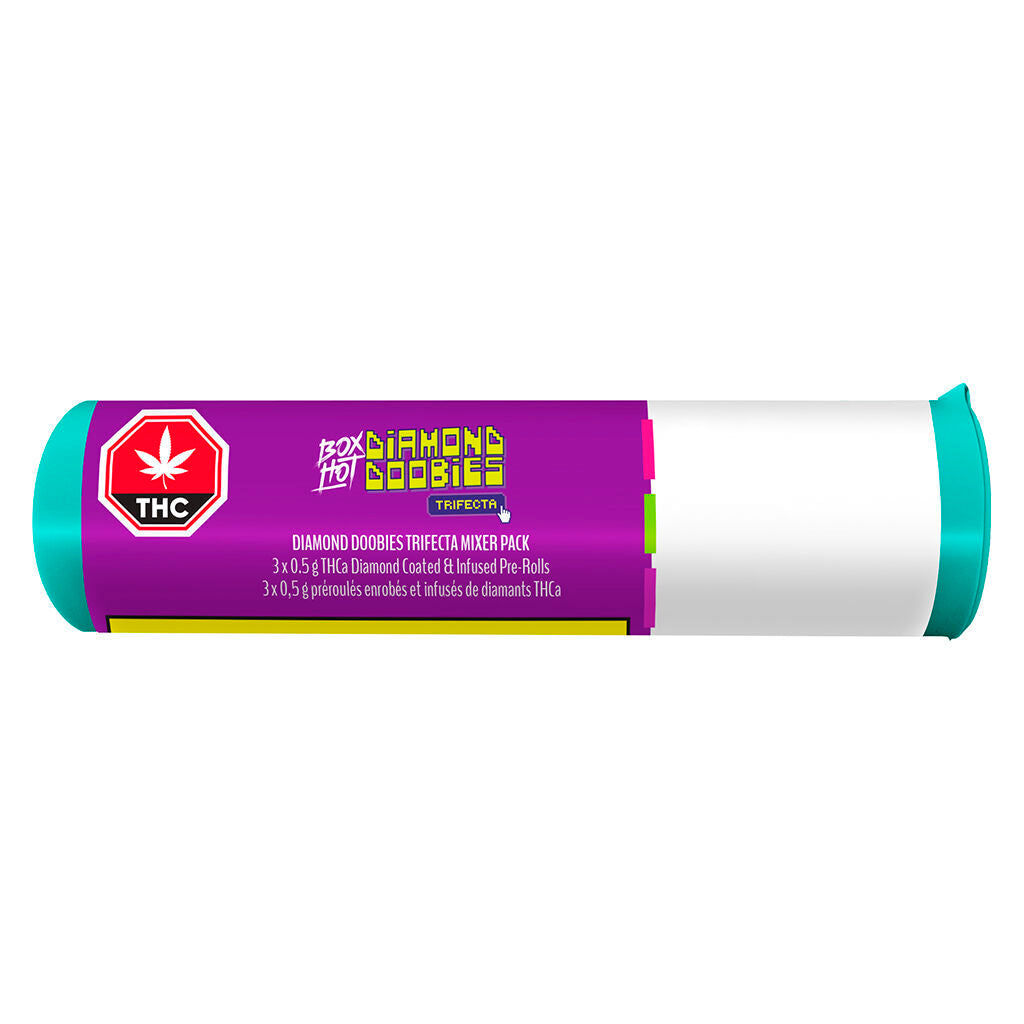BOXHOT Diamond Doobies - Trifecta Infused Pre-Roll  (3x0.5g)