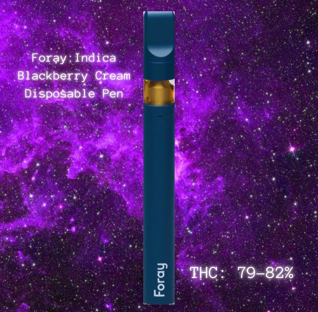 Indica Blackberry Cream Disposable Pen